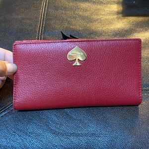 Kate Spade red wallet